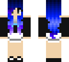 blue school girl