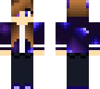 galaxy wolf girl