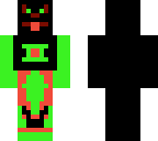 green black alien vampire
