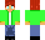 little leo with green cardigan