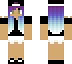 purple to white
