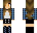 blue plait jacket