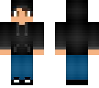 classic black hoodie