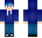 classic blue hoodie