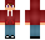 classic red hoodie