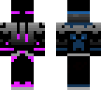 purple black and silver