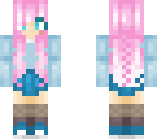 pink haired girl
