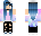 blue haired girl
