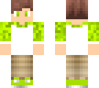 boy with lime shirt