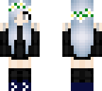 flower emo girl