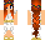greek girl with flower band