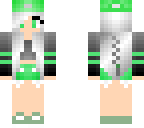 green gamer girl