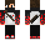 grey and red fighter