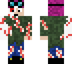 half-zombie dantdm halloween
