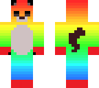 halloween rainbow kitty