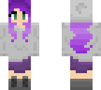 purple girl skin