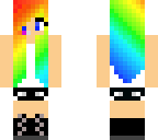 rainbow psycho girl