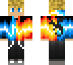 red and blue boy