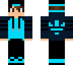 super blue boy with adidas