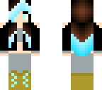 blue haired gamer