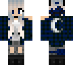 blue plad wolf