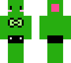 dino in a bow