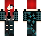 emo red haired girl