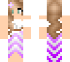 girl skin purpel