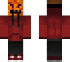 halloween mask on bear
