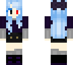 me irl  blue hair dye in and magic abilitys