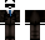 panda in tuxedo
