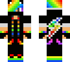 rainbow wolf