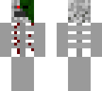 zombie face skeleton