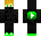 black playbutton boy