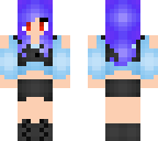 blue girl