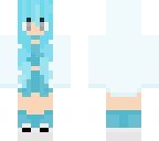 blue girl snowy adidas