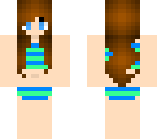 brunette swimsuit girl