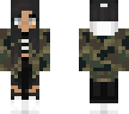 camo wolf girl