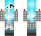 casual with blue