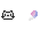 cat and cotton candy- logo