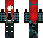 emo red haired girl 2