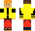 goldenminecraft haloween skin