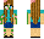 half-zombie girl