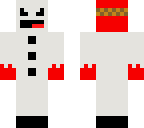 killer snow man costume