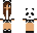 panda-girl black