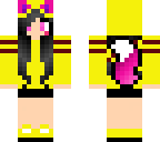 pink pikachu wolf girl