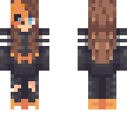 pumpkin face girl