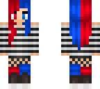 red and blue