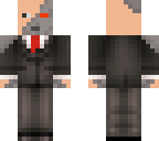 robot on suit