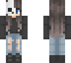 skeleton girl not mine